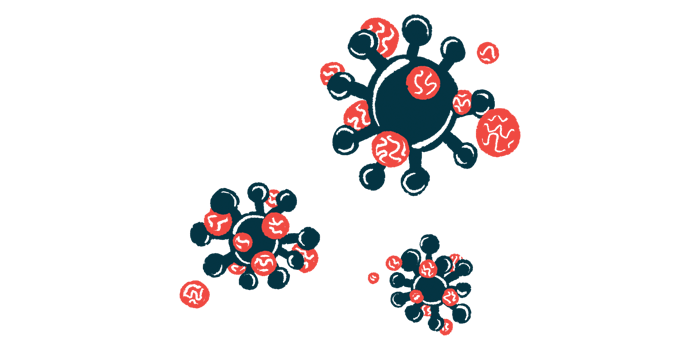 An illustration shows three cells in red and black.